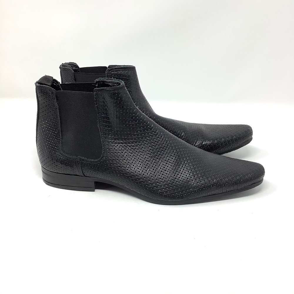 ASOS diamond leather Chelsea boot UK 9